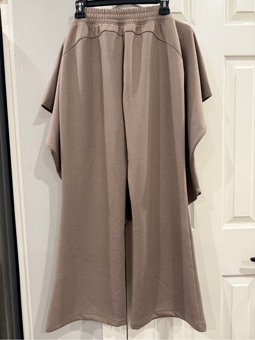 NWOT Zenana Outfitters MOCHA Wide-Leg Scuba Lounge Set sz S - Picture 7 of 7